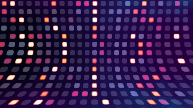 AI neural network visualization for machine learning demos, artificial intelligence presentations, and data science conferences. Futuristic tech background. 4K seamless loop.