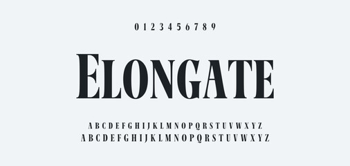 Fototapeta premium Elegance Luxury wedding alphabet font. Typography elegant classic lettering serif fonts decorative vintage retro for logo. vector illustration