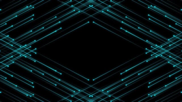 Virtual reality metaverse for VR demos, augmented reality presentations, and immersive technology videos. Futuristic digital space environment. Seamless 4K loop.