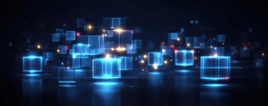 A digital ecosystem database organizes information in secure storage arrays, integrating security systems, modular structure, contextual classification, and accurate record archives