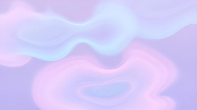 Soft swirls and dreamy gradients of lavender and periwinkle create ethereal abstraction