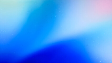 Fototapeta premium A smooth gradient transitions from deep blue to soft pink with subtle light particles.
