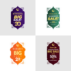 ramadan kareem islamic background vector