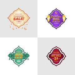 ramadan kareem islamic background vector