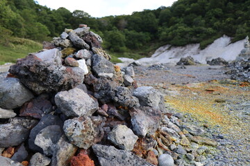霊場恐山、青森県、下北半島