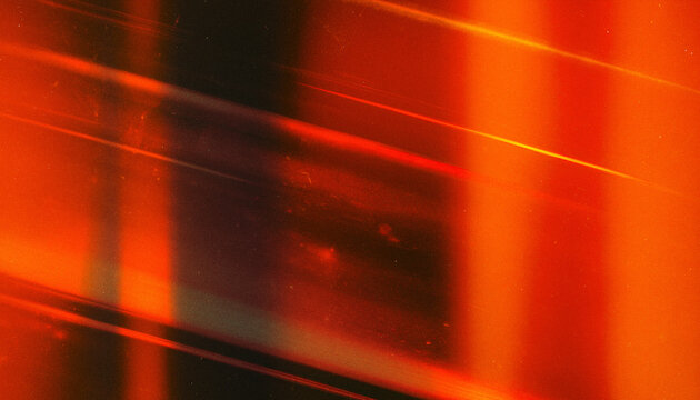 Texture pellicola analogica con bruciature e raggi di luce retr&ograve;
