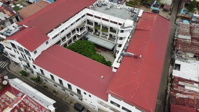 Historic Building in Casco Antiguo Panama City Colonial Architecture Landmark