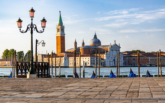 View of San Giorgio Maggiore from Venice (Italy)