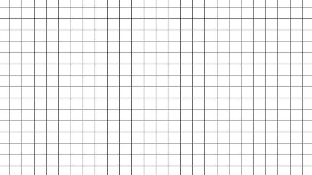 Animated gradient white background with grid moving wards. Horizontal Grid background video , dark color grid , with light effect animation