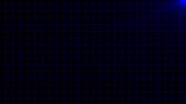 Animated gradient white background with grid moving wards. Horizontal Grid background video , dark color grid , with light effect animation
