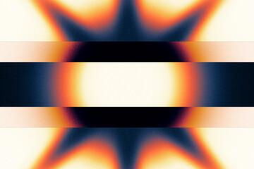 Abstract Liquid Motion with Orange Glow on Dark Background