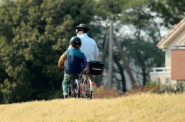 お父さんと一緒に