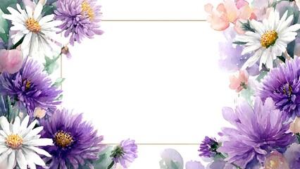 Hand-Painted Spring Sale Banner with Daisies and Colorful Flowers
