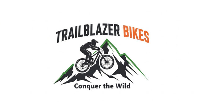Trailblazer Bikes Logo Mountain Biking.