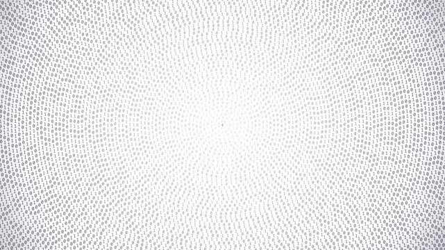 Abstract Binary Code Spiral Background Representing Digital Data Flow