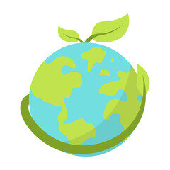 Eco Friendly Earth Illustration