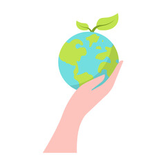 Eco Friendly Earth Illustration