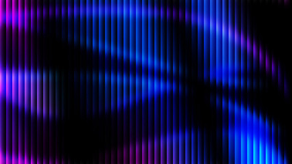 Seamless vector abstract striped pattern. Stripes with different color gradients. Gentle trending...