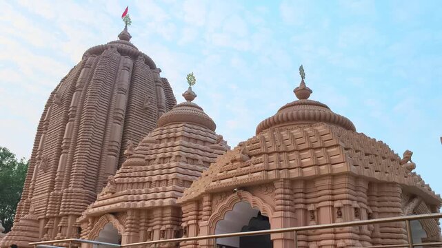 Iconic Jagannath Temple Puri Stunning Ancient Architecture and Divine Spiritual Vibes Famous Hindu Dham Pilgrimage Destination Odisha India