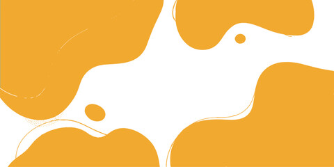Abstract vector illustration of a cartoon orange cat and a brown turkey bird designed with fruit and cheese symbols on an orange background