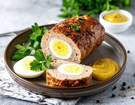 Hackbraten mit Ei gef&uuml;llt &ndash; Osterklassiker