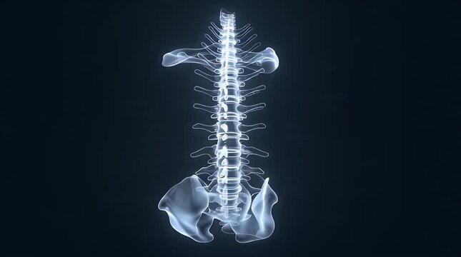 x ray of human spine