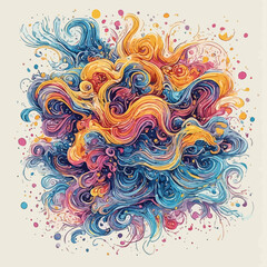 Fototapeta premium Abstract Design Very Cool