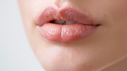 Fototapeta premium Understand and Manage Angular Cheilitis – Targeted Relief for Corner of Mouth Inflammation, Irritation, and Discomfort