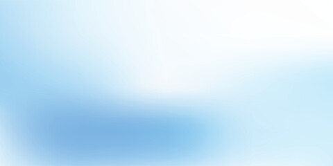 Abstract light blue halftone dots pattern on soft white gradient background vector illustration eps10