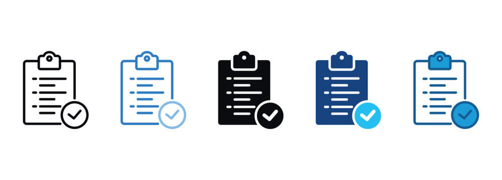 Guidelines Icon Set Multiple Style Of