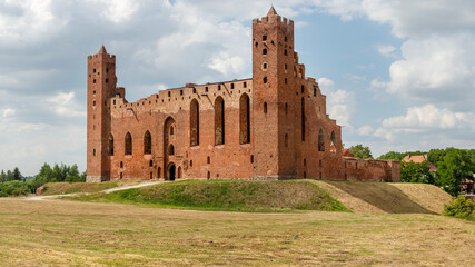 Zamek Krzyżacki w Radzyniu Chełmińskim. Polska.