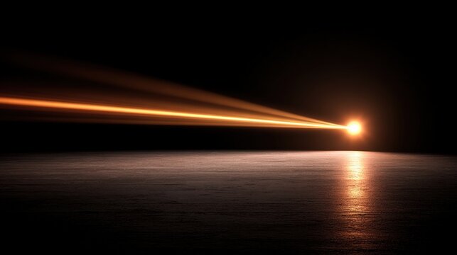 parabolic. A golden beam of light striking a mirror, focusing to a bright point. STEM education sheets, lab safety posters, designed for biotech research communications, used by chefs.