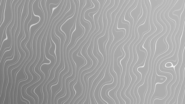 Abstract wavy contour lines background animation