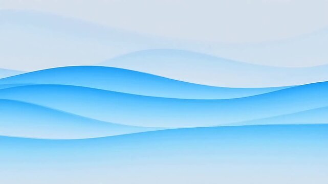 BlueWaveGradientonLightBlueBackground