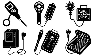 Collection of vintage and modern audio devices and accessories displayed together in a visual compilation