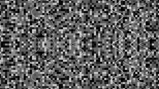 Grainy Black and White Pixelated Backgrounds.