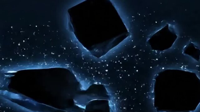 Minimalist Sci-Fi Ambiance Creating a clean, sophisticated atmosphere through controlled light and dark, devoid of complex elements.