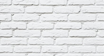 Close-up of white painted brick wall with textured surface
