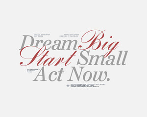 Modern streetwear Aesthetic quotes typography graphic tee design templates © Spacelabs