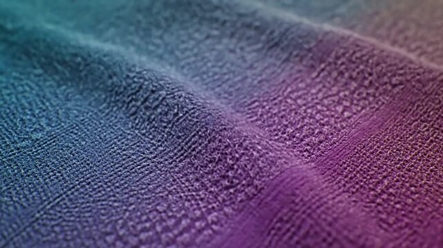 Textural Undulation Gentle, fluid waves and ripples across a fabric's surface, creating a soothing, hypnotic effect.