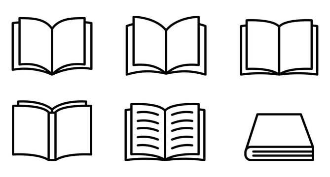 本・ノート・マンガ・電子書籍のアイコンマーク