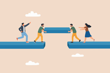 People Working Together Now