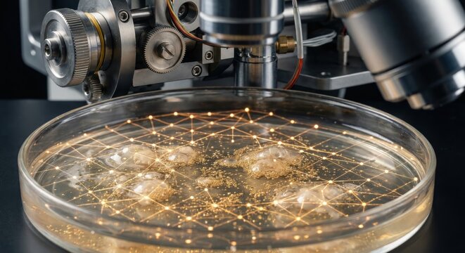 Cellular Regeneration Therapy Research with Senolytic Particles and Augmented Reality Interface in Longevity Biotech Laboratory