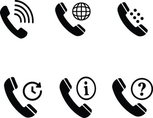 Obraz premium Telephone Icon