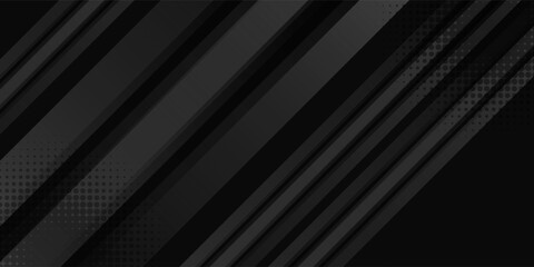 Obraz premium abstract black and gold are light with white the gradient is the surface with templates metal texture soft lines tech diagonal background gold dark sleek clean modern.