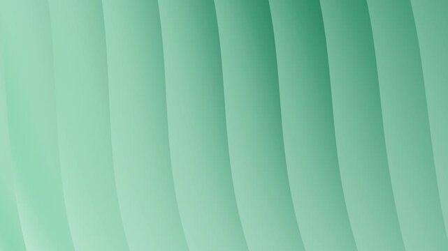 Abstract light green curved lines suitable for backgrounds, banners, or digital designs with subtle shading for a modern touch.