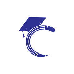 Education Logo Template Vector Illustration Design