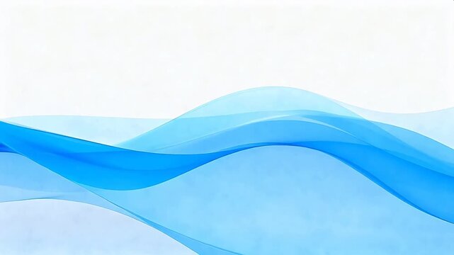 Blue abstract wave design