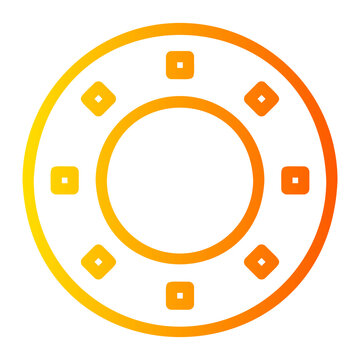 ring light gradient icon
