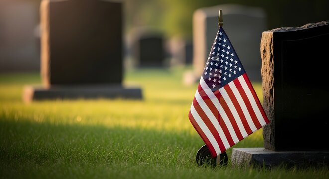 Memorial day usa tribute honoring fallen heroes in american cemeteries